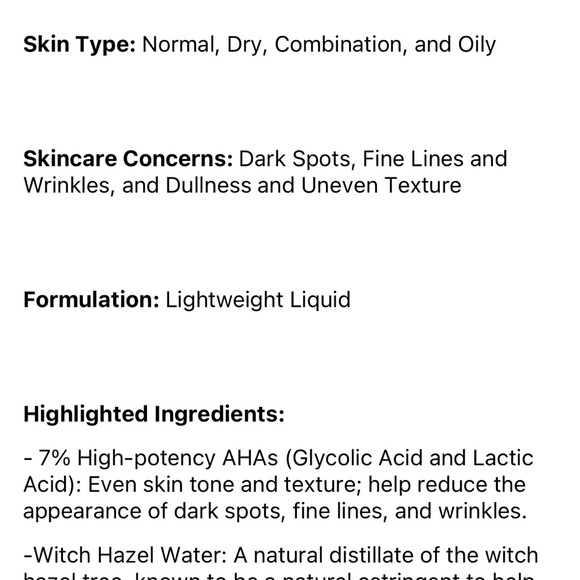 Ole Henriksen Glow OH Dark Spot Toner New in Package - Picture 3 of 4